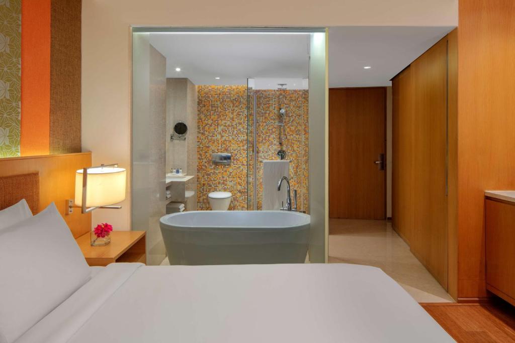 Bathtub Radisson Blu Hotel Guwahati